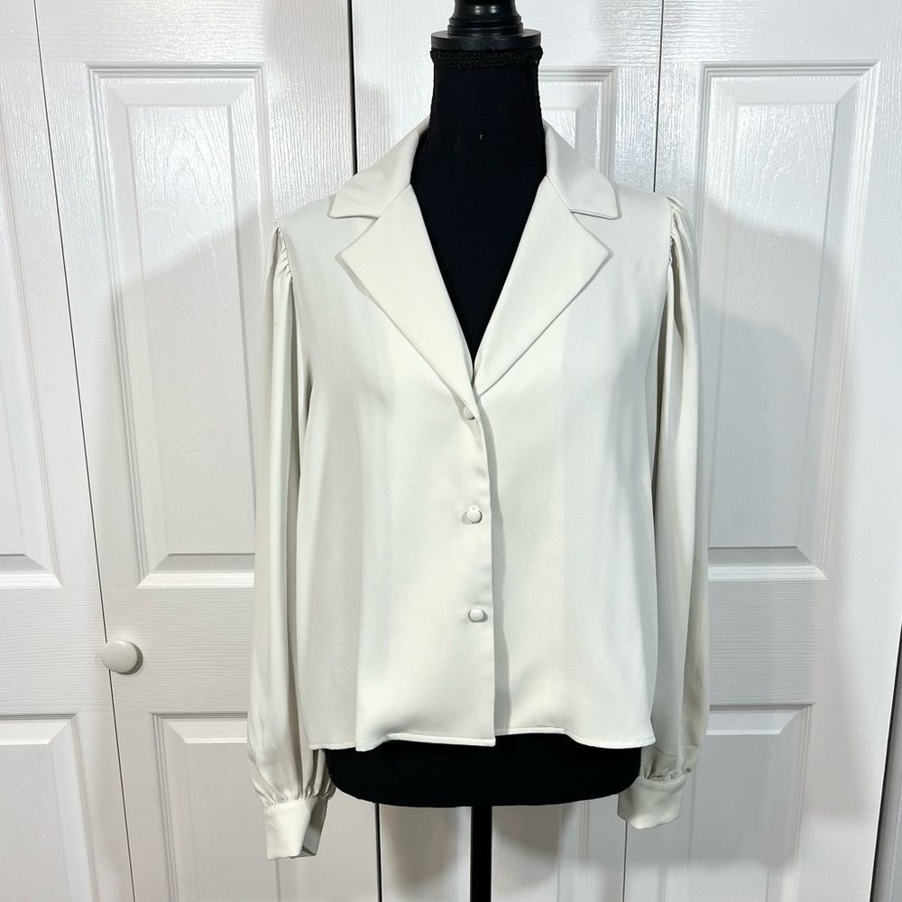 Tahari Long Sleeve Blouse